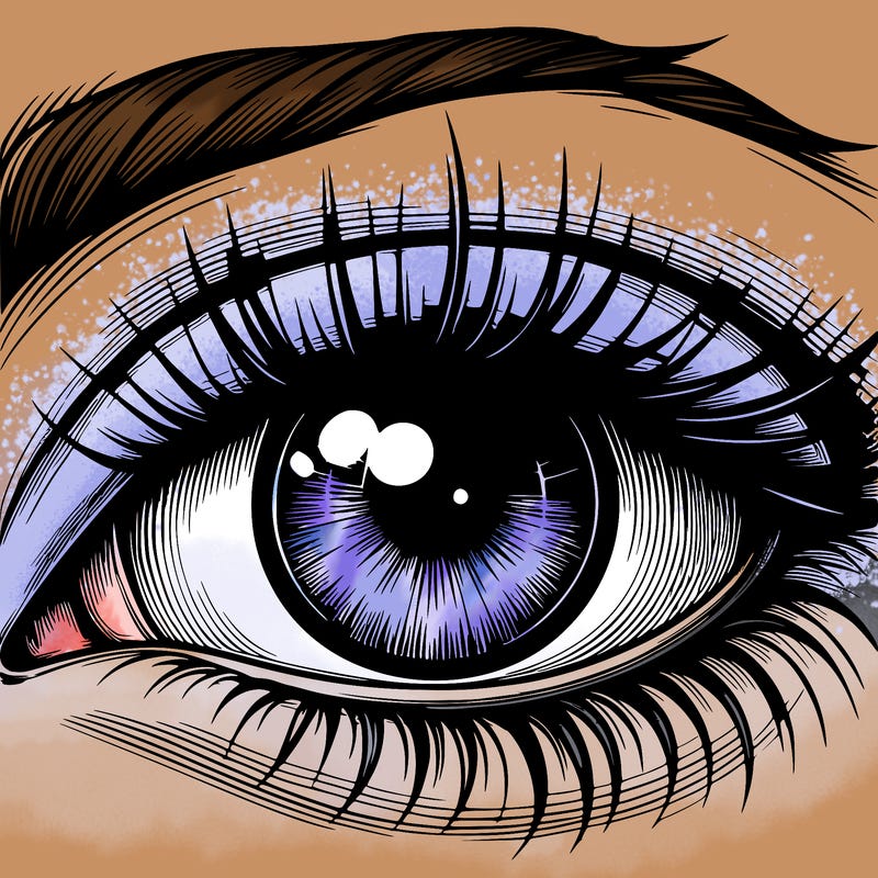 realistic eye