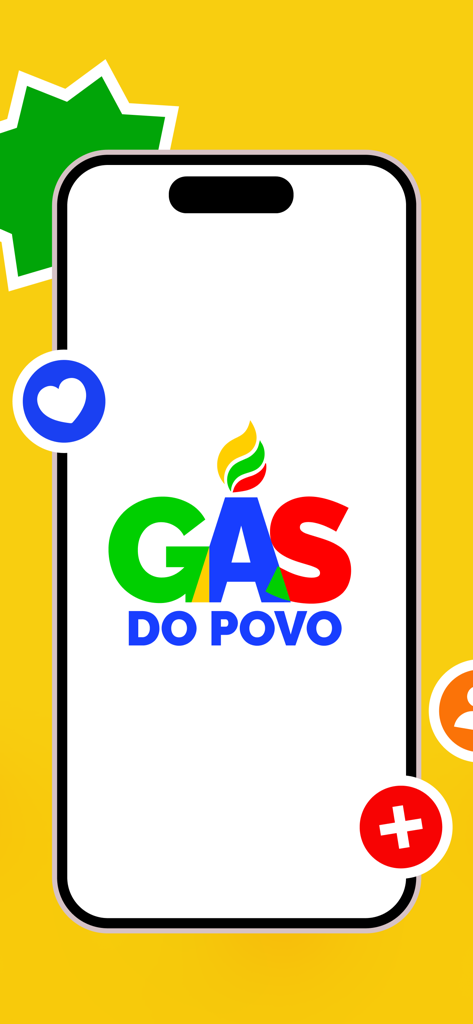 Meu Social - Gás do Povo - Offizieller Splashscreen der mobilen Anwendung Meu Social Gas do Povo