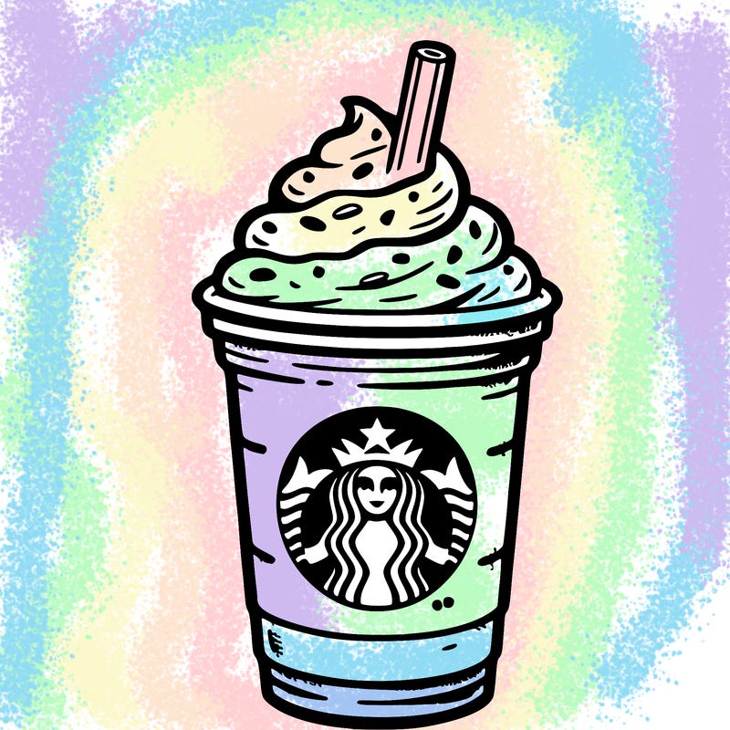 starbucks, frappuccino