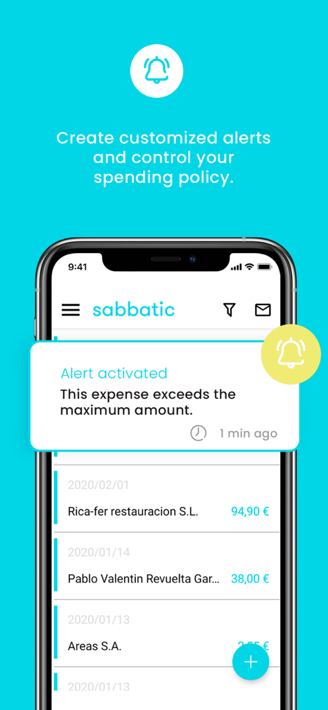 Sabbatic - Control de gastos - Business App | MWM