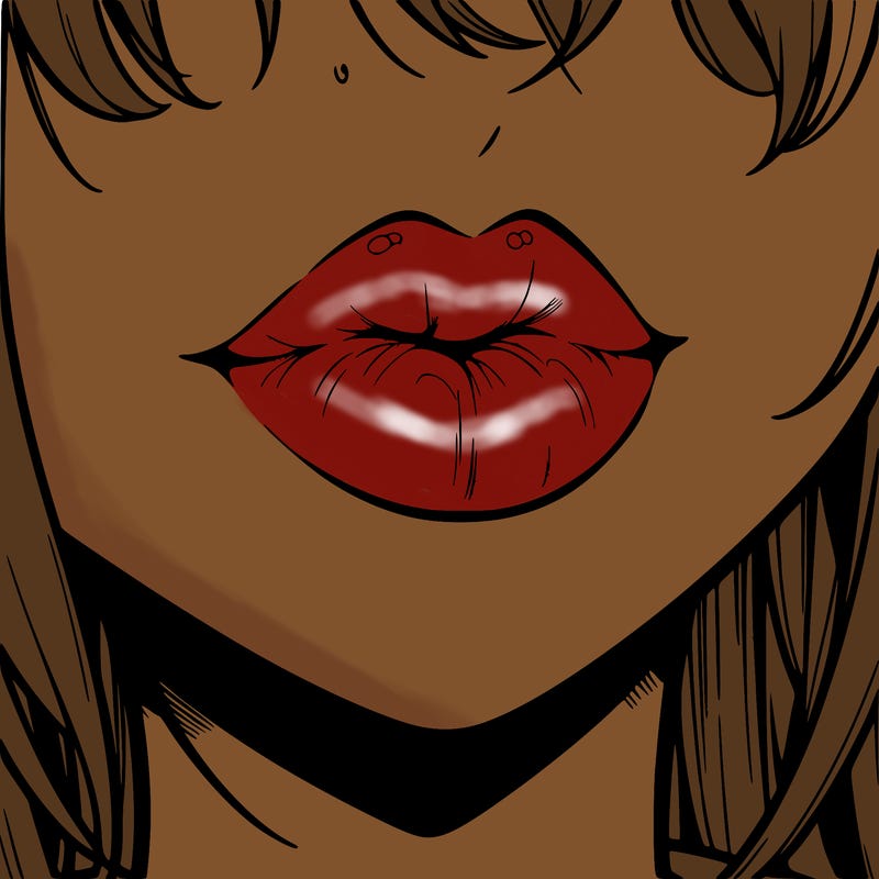 anime lips
