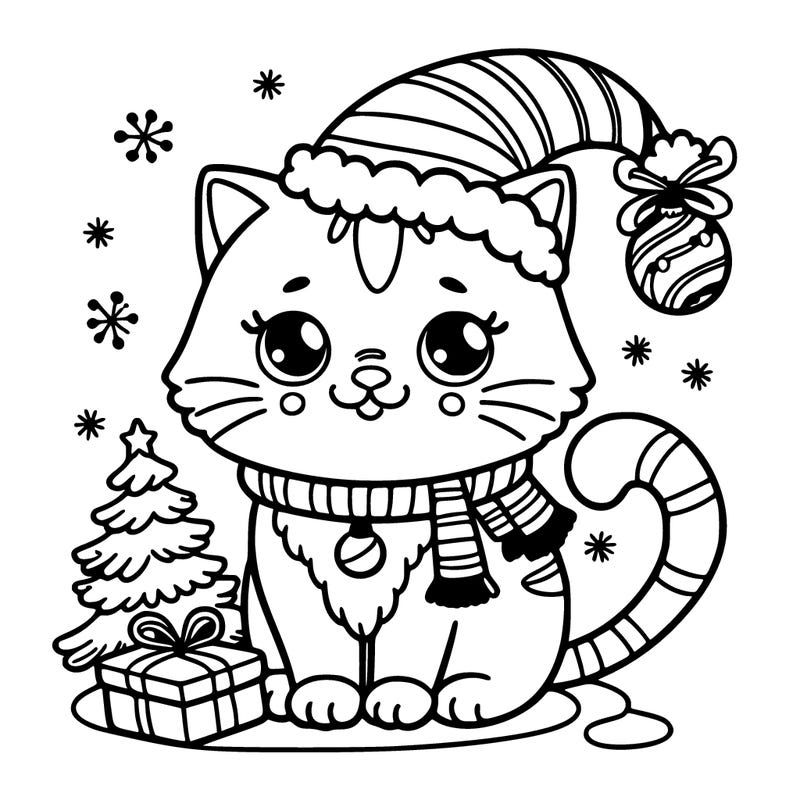 christmas cat