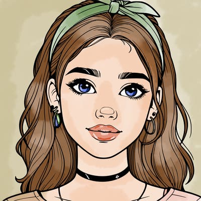 realistic teenage girl