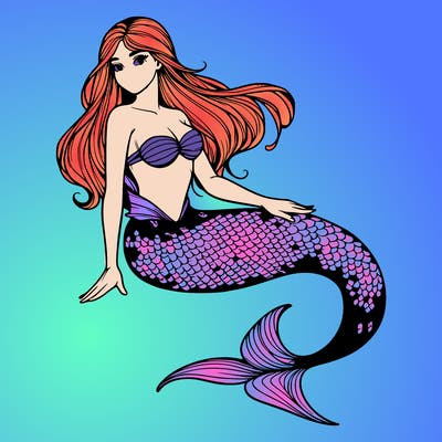 realistic mermaid