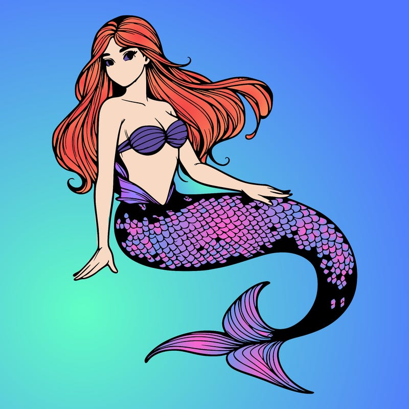realistic mermaid
