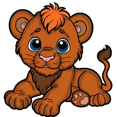 lion cub