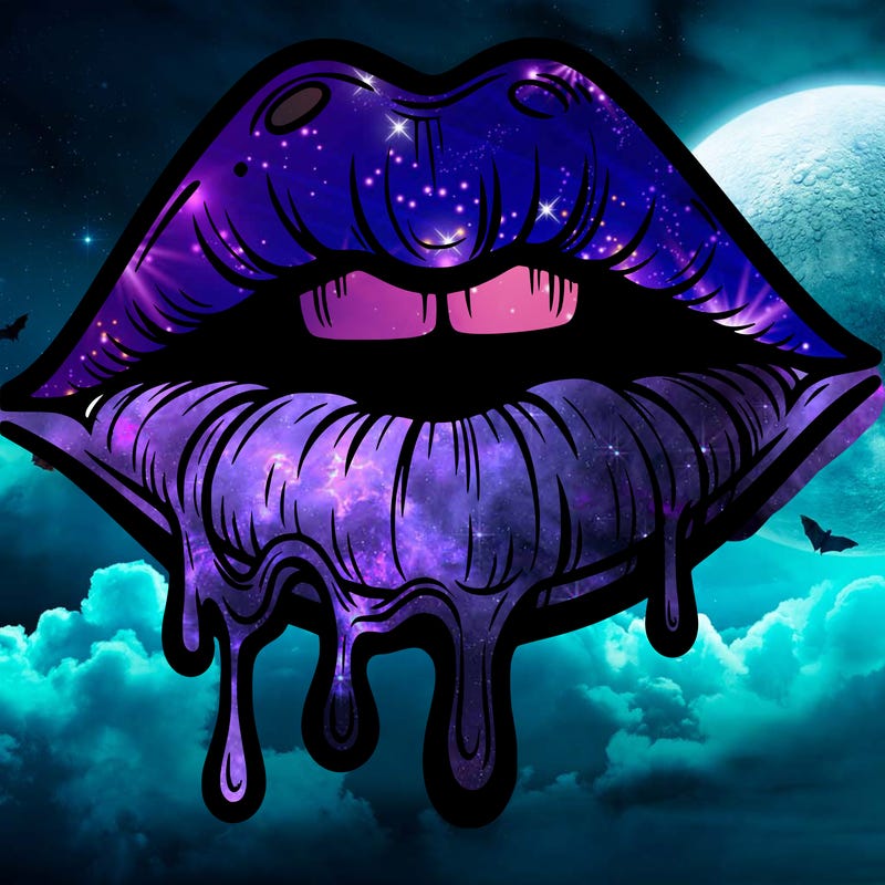 lips that look realistic and drip