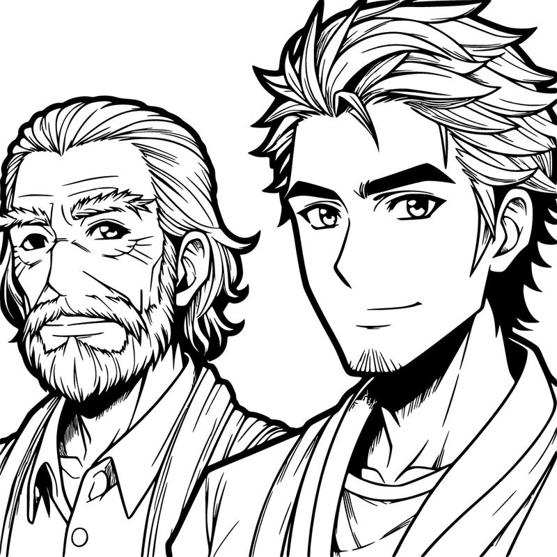 older anime men