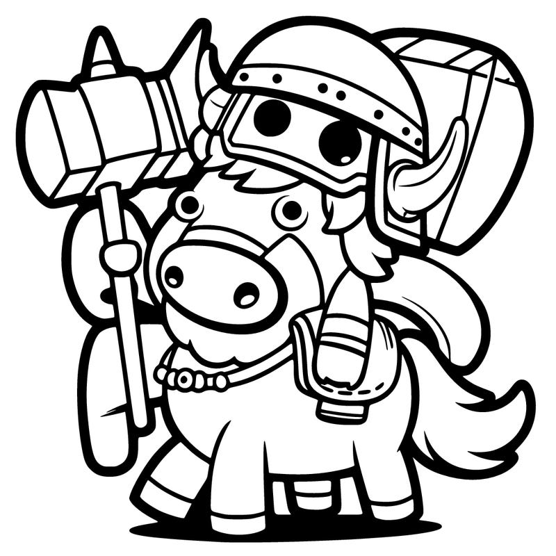 clash of clans hog rider