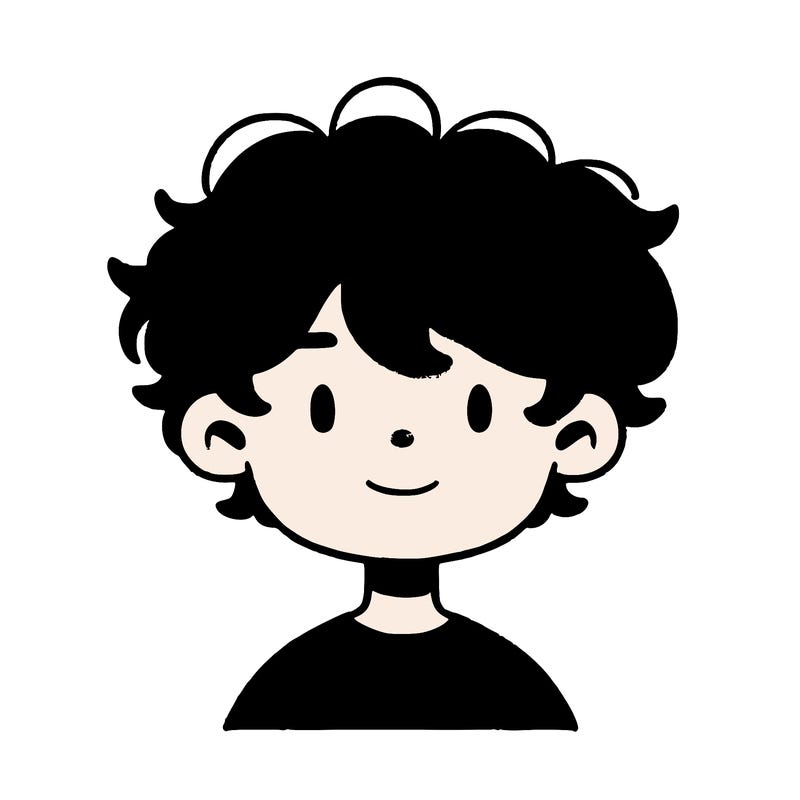 boy with wavy and curly hair light brown skin