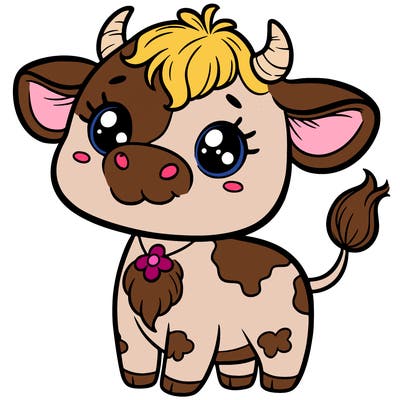 cute cow