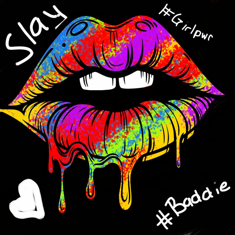 lips that look realistic and drip