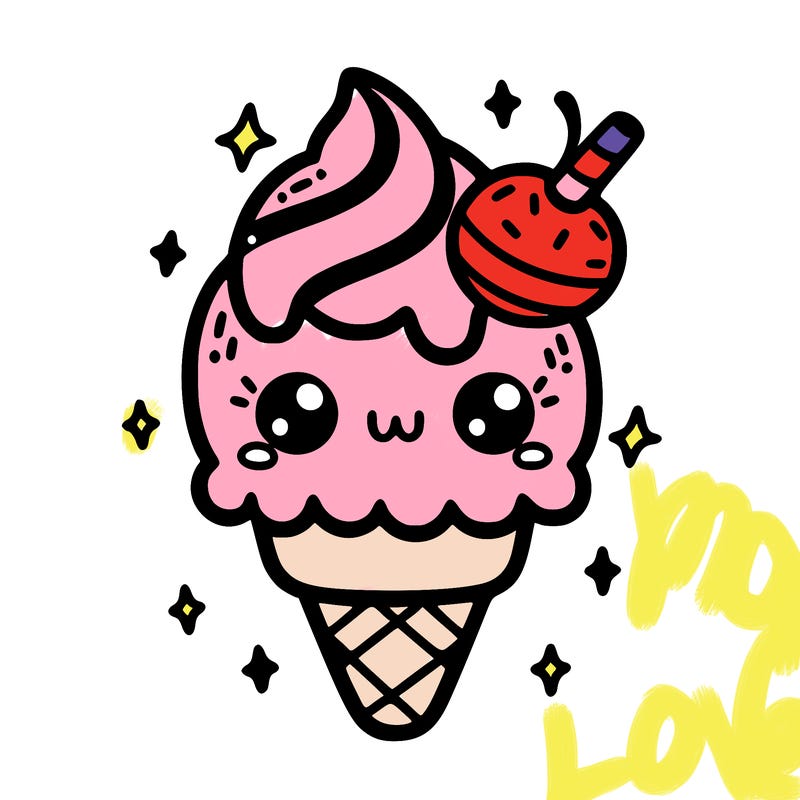 cute ice cream
