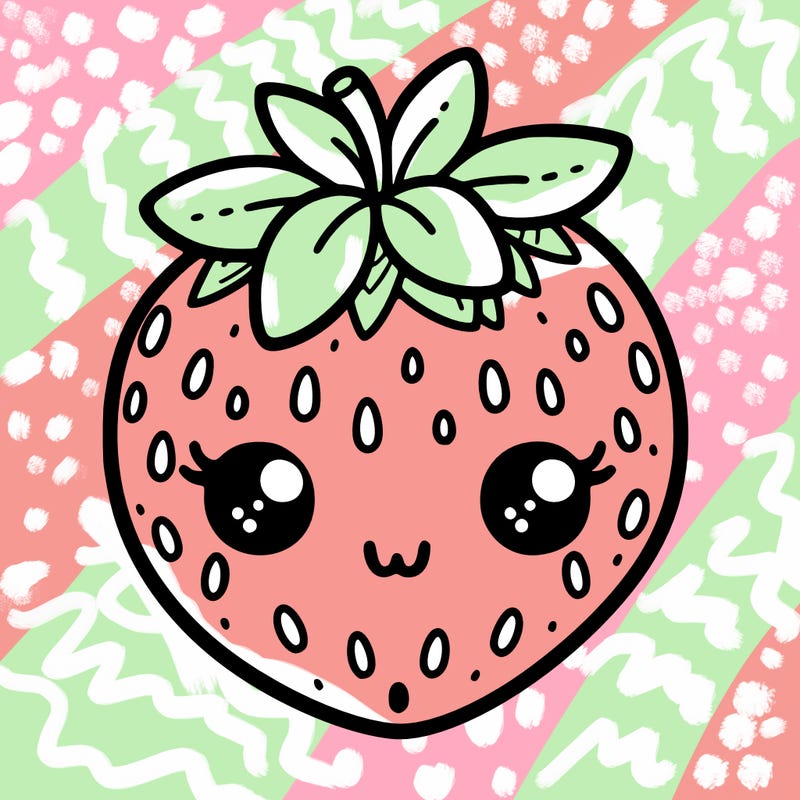 cute strawberry