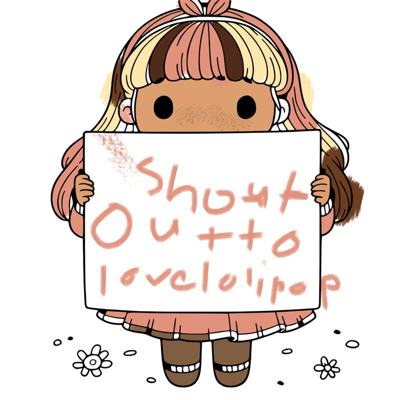 a girl holding a blank pices paper