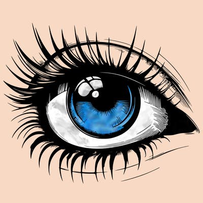 realistic eye