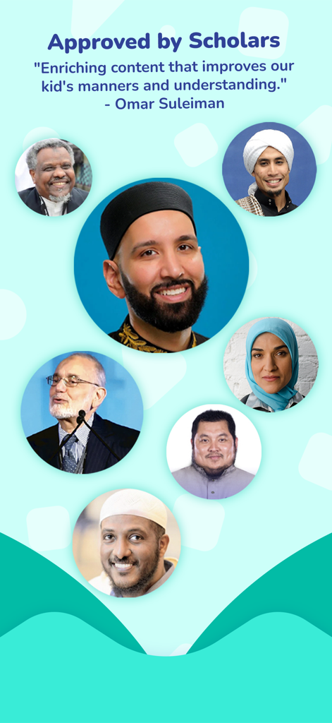 Muslim Kids TV - Endorsements from Islamic scholars for Muslim Kids TV including a quote from Omar Suleiman