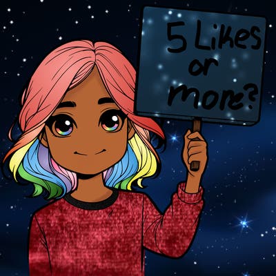 realistic girl holding up a sign