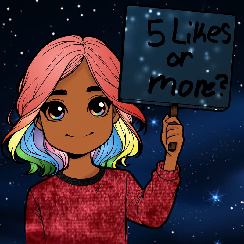 realistic girl holding up a sign