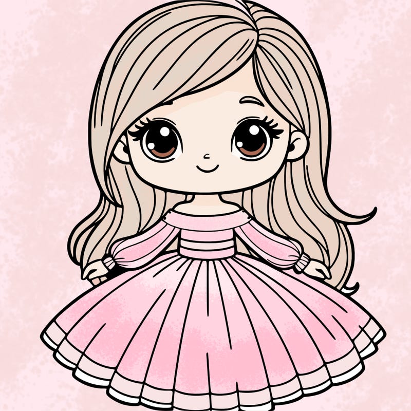 girl in dress