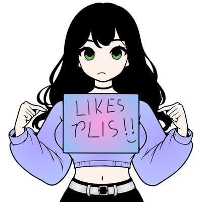 girl holding a blank sign in a long sleeve crop top
