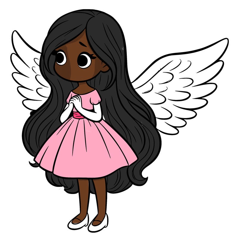 girl with wings