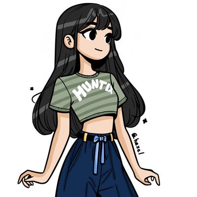 girl in a cute crop top