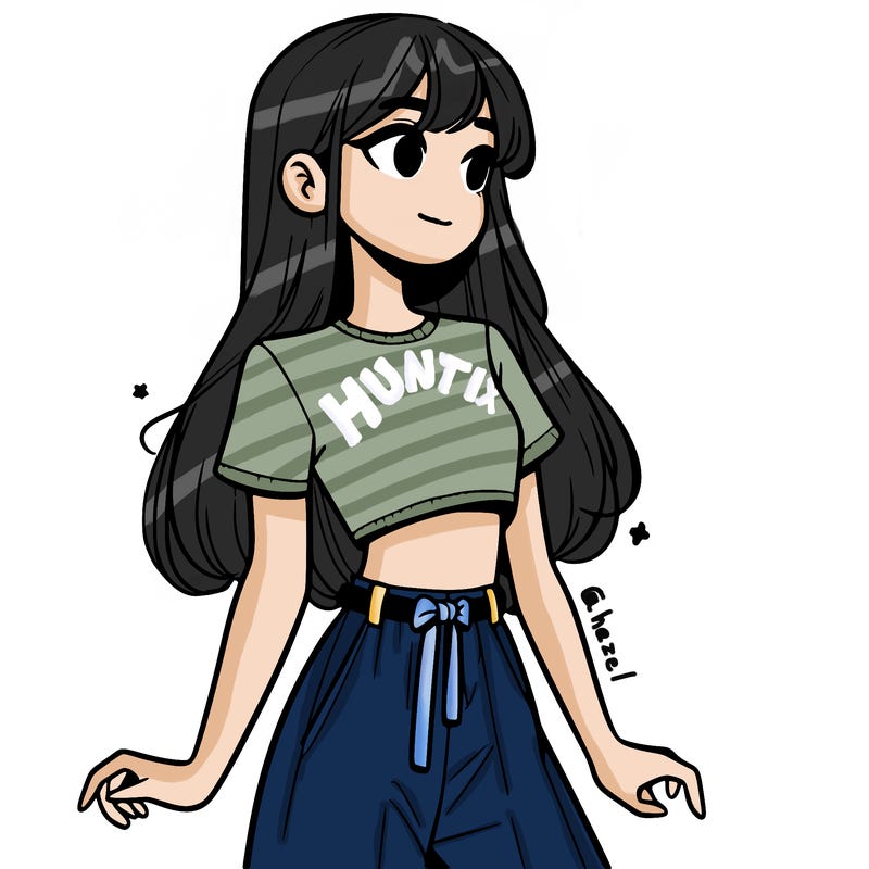 girl in a cute crop top