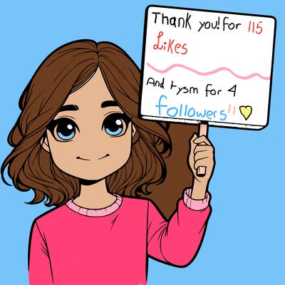 realistic girl holding up a sign