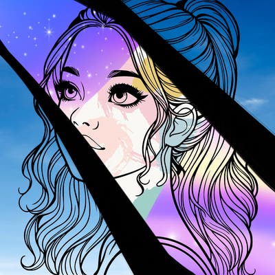 beautiful realistic girl