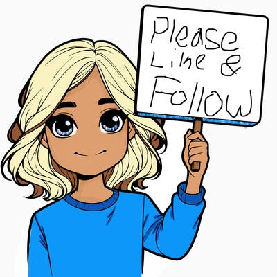 realistic girl holding up a sign