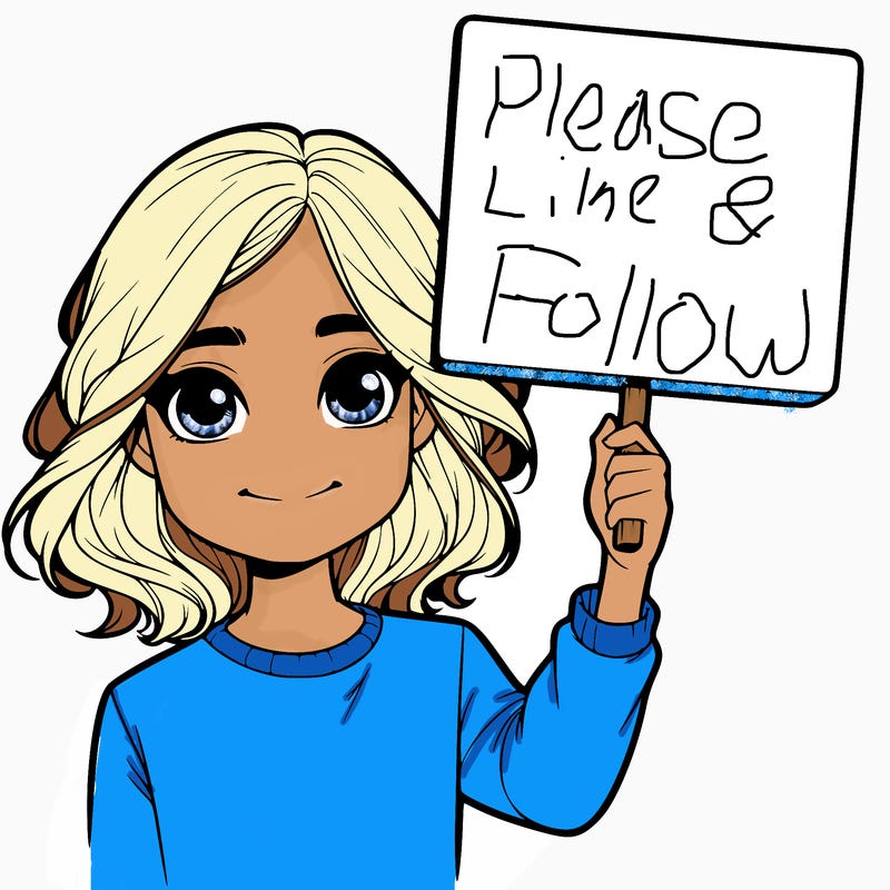 realistic girl holding up a sign