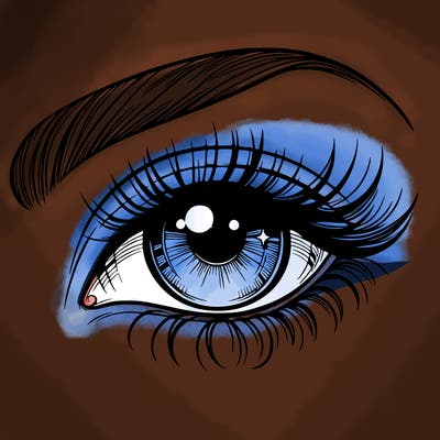 a beautiful eye
