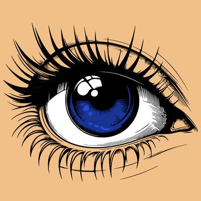 realistic eye