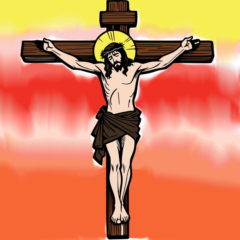 jesus on the cross
