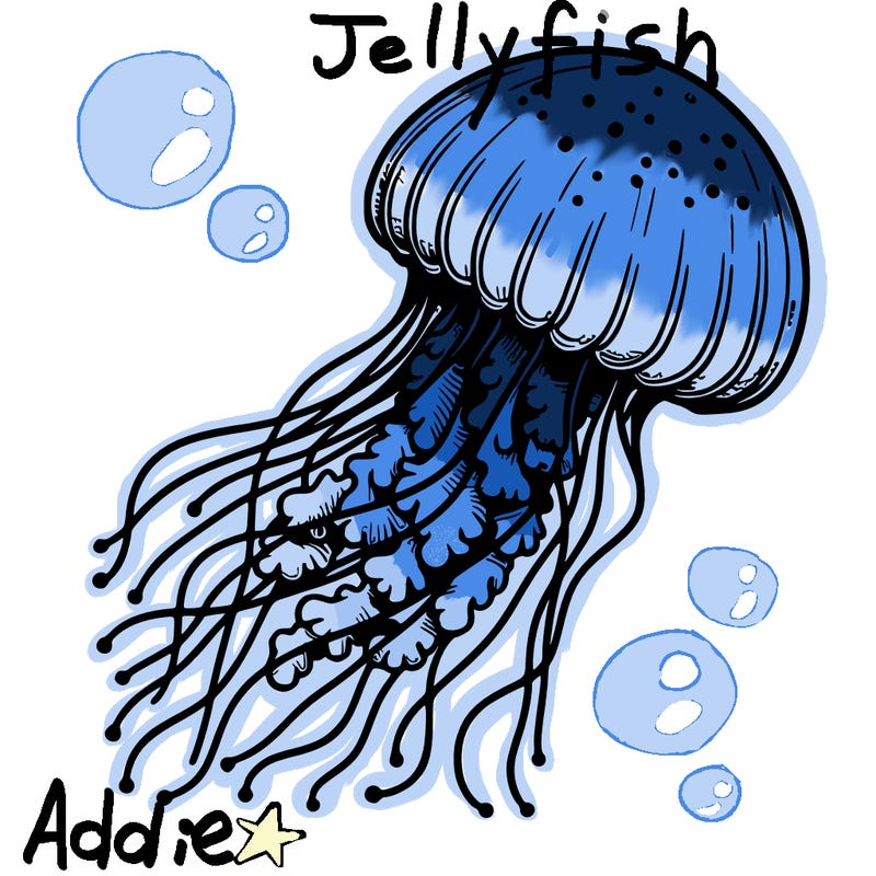 realistic jellyfish