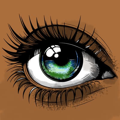 realistic eye