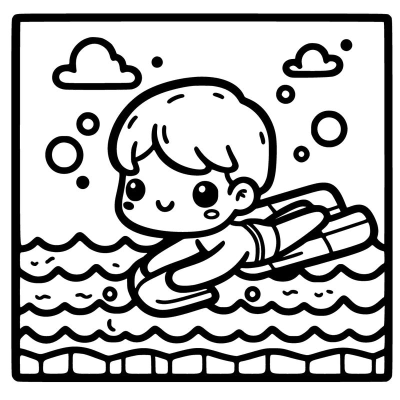 swimming