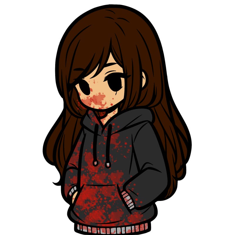 girl wearing hoodie