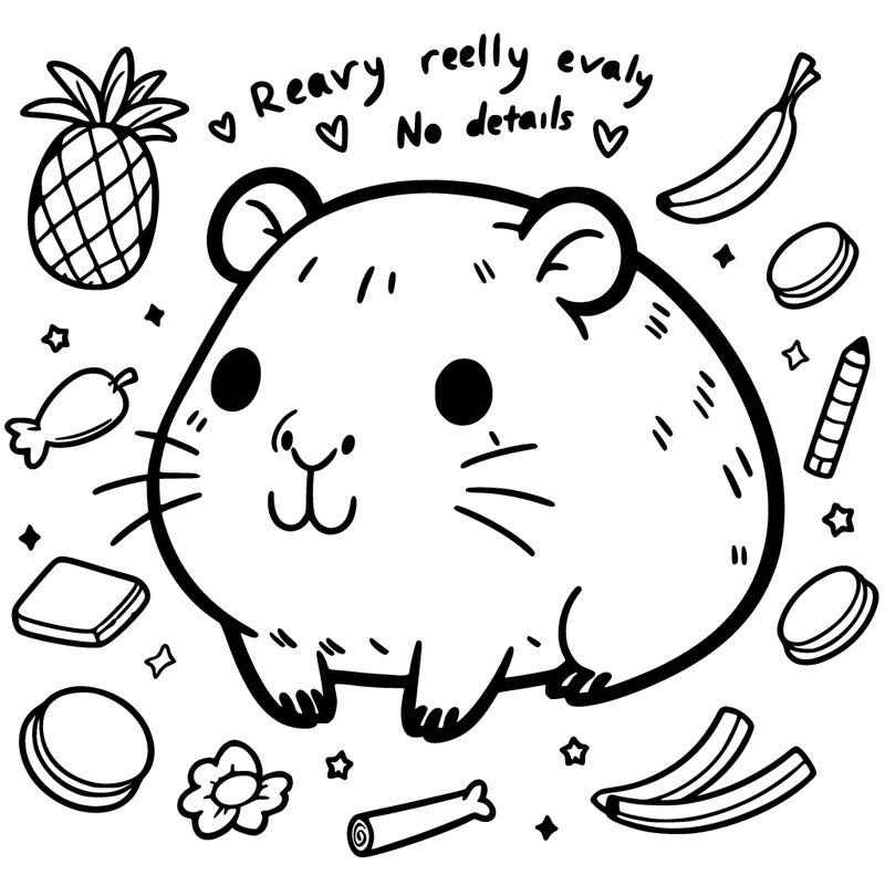 really really really cute capybara