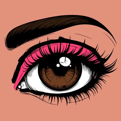 realistic eye