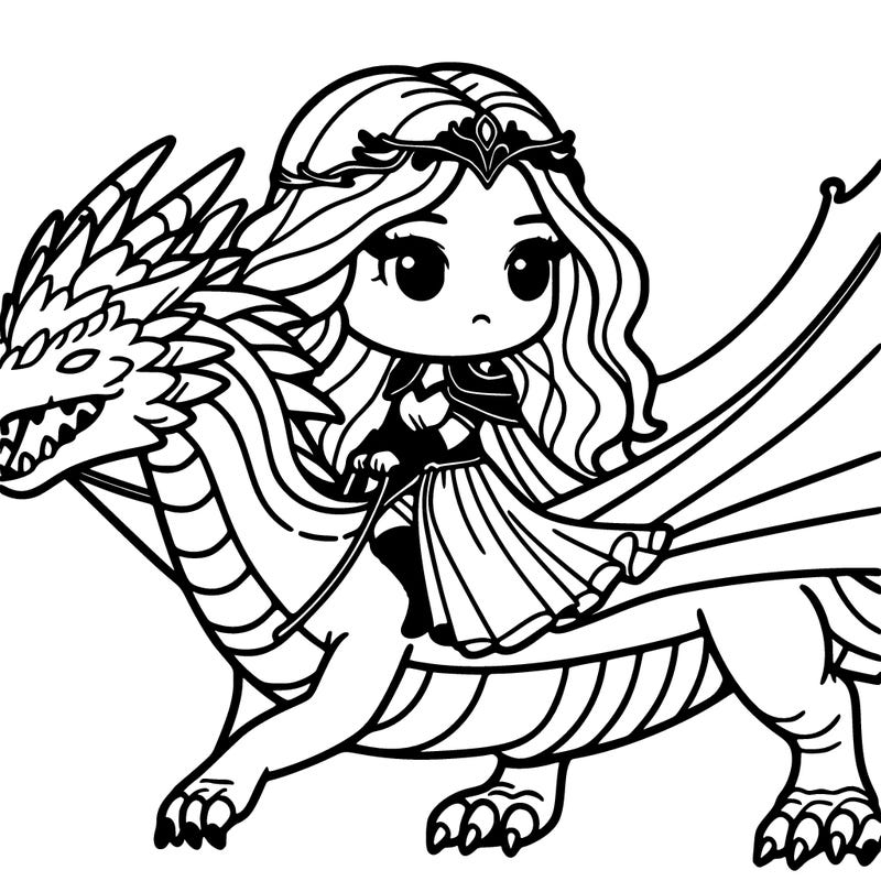 daenerys targaryen on dragon,