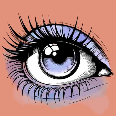 realistic eye