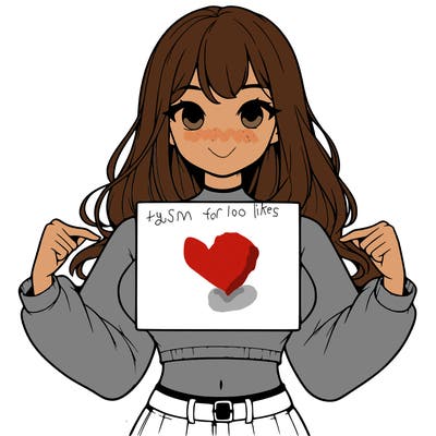 girl holding a blank sign in a long sleeve crop top