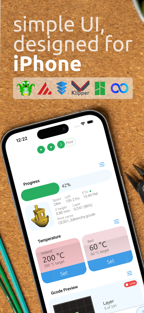 OctoApp | Ultimate Remote for OctoPrint, Klipper & Bambu Lab