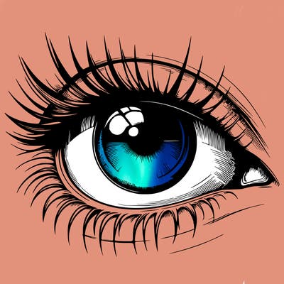 realistic eye