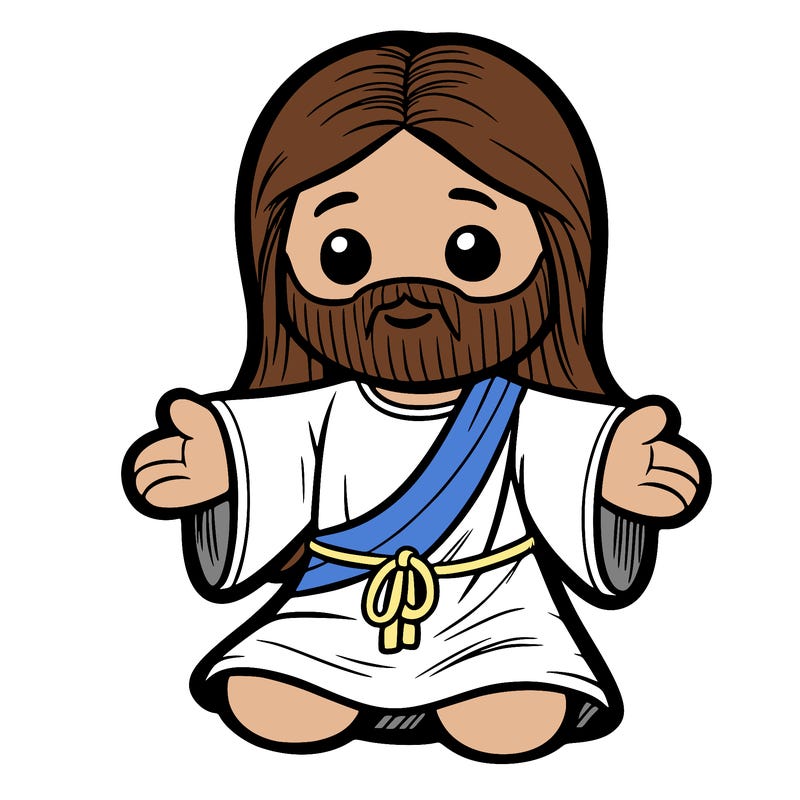 jesus plush
