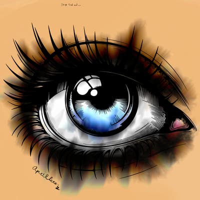 realistic eye