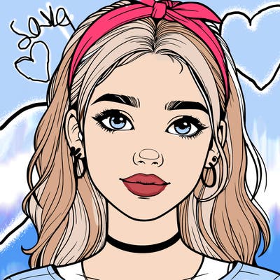 realistic teenage girl