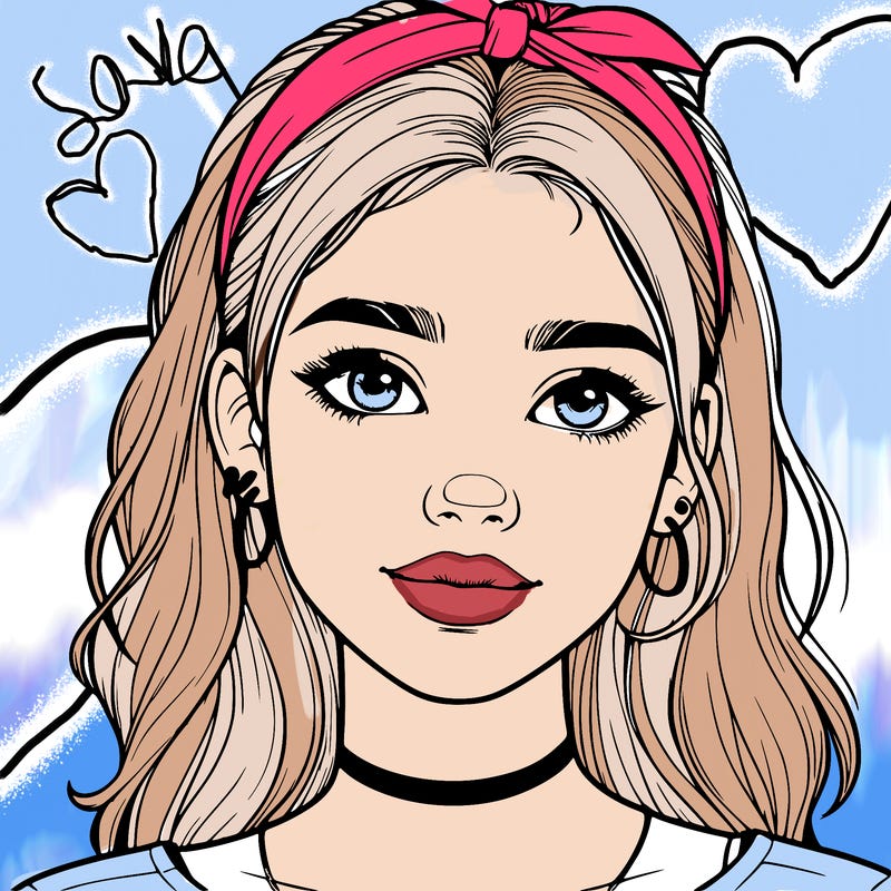 realistic teenage girl